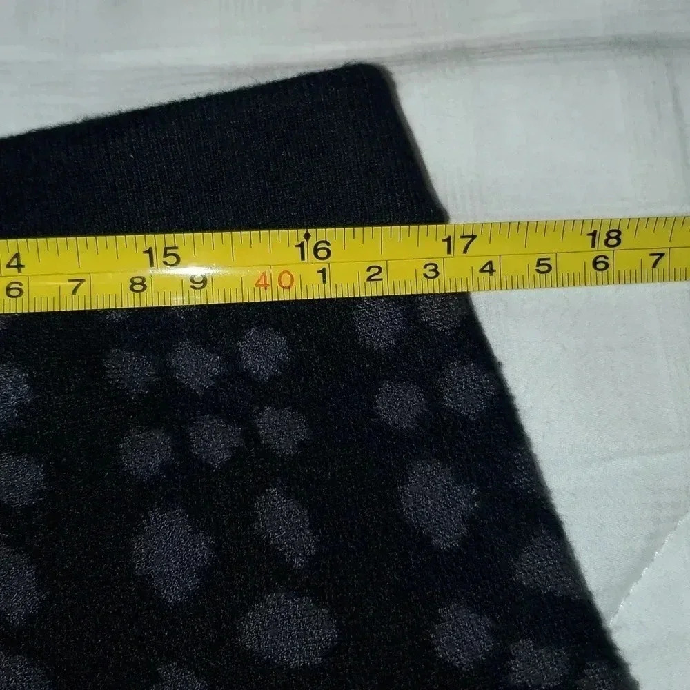 Grace Elements Skirt Sz XL Flared Black Grey Combo - Picture 5 of 6